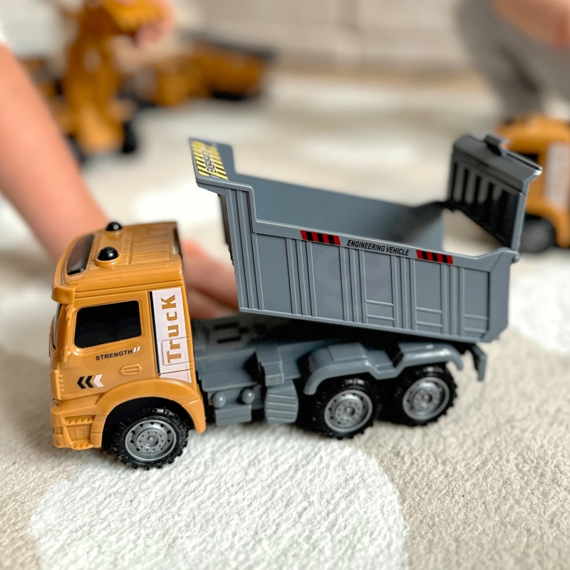 WOOPIE Wielki Zestaw Auta Budowlane 6w1 - obrazek 7