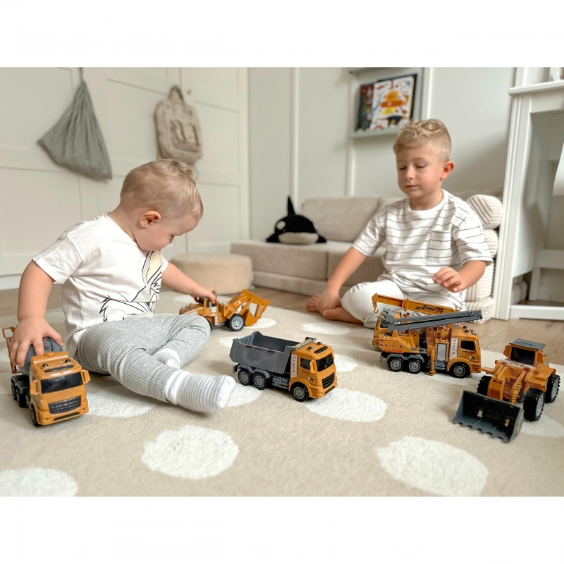 WOOPIE Wielki Zestaw Auta Budowlane 6w1 - obrazek 11