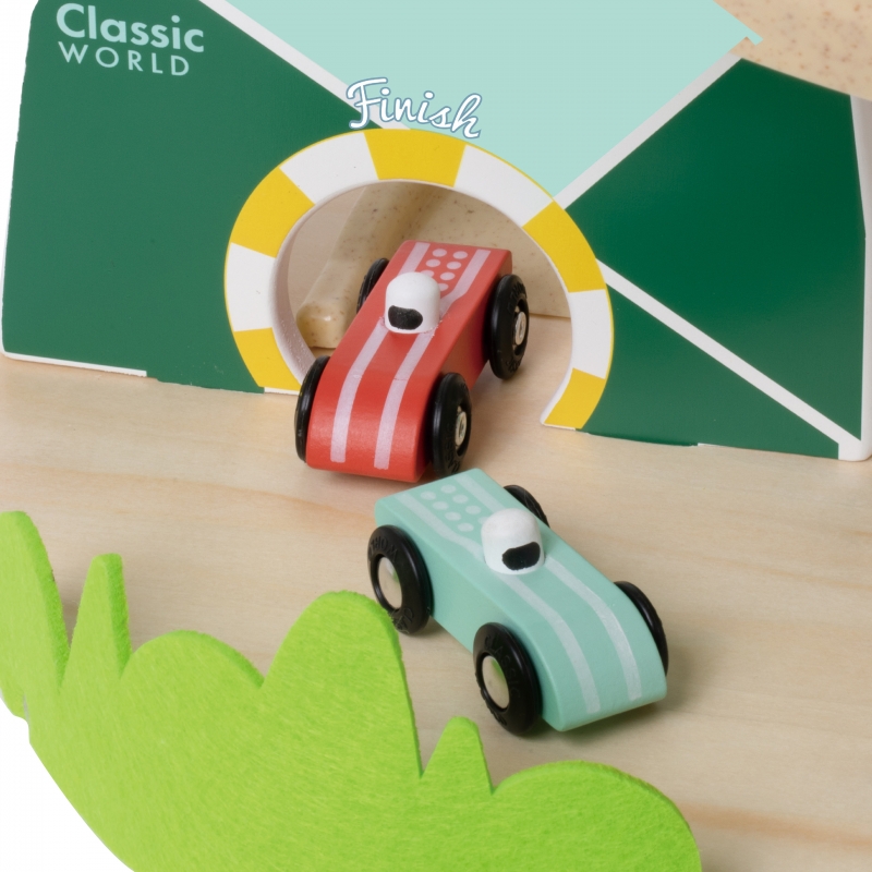 CLASSIC WORLD Drewniany Tor Samochodowy "Górski Wyścig" - obrazek 8
