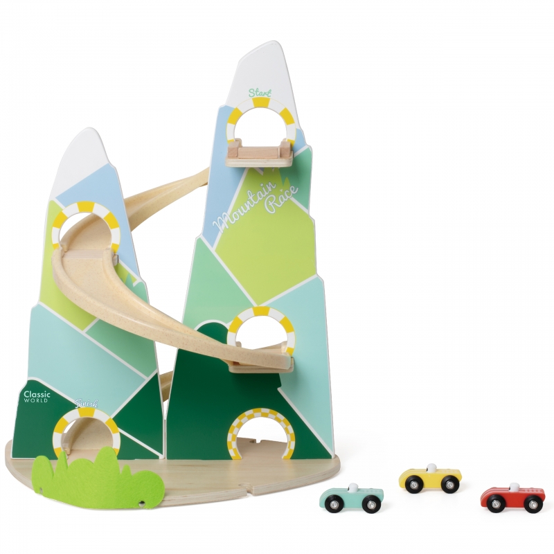 CLASSIC WORLD Drewniany Tor Samochodowy "Górski Wyścig" - obrazek 13