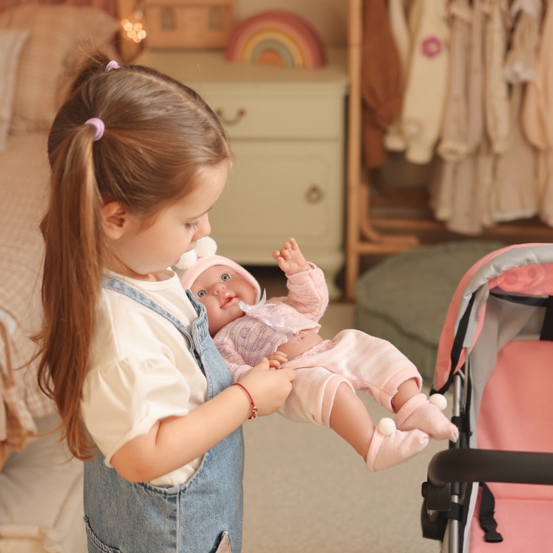 WOOPIE ROYAL Lalka Lily Bobas 41cm - obrazek 4