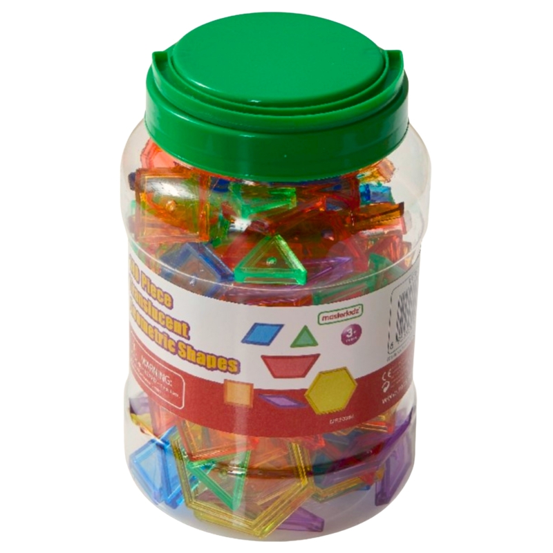 MASTERKIDZ Zestaw Klocki Montessori Tangram Mozaika 140 el. - obrazek 2