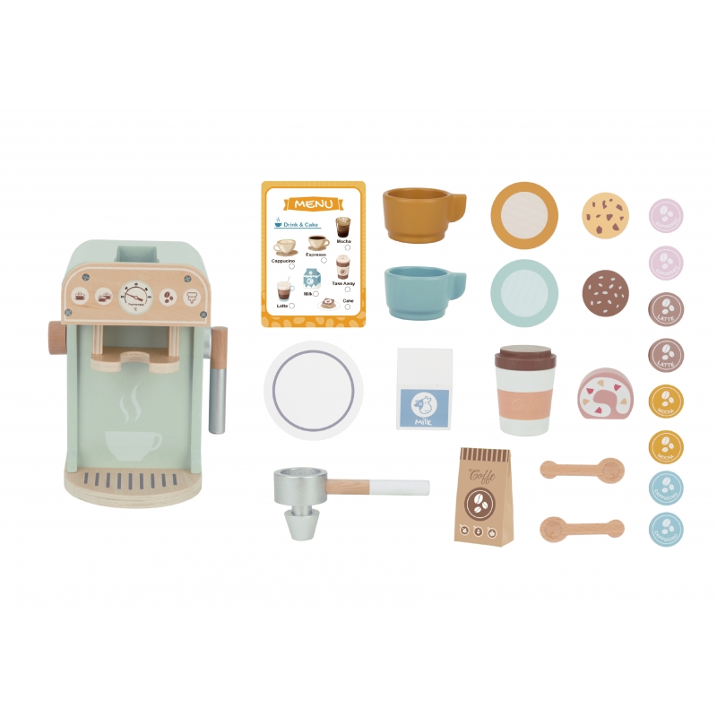 WOOPIE GREEN Drewniany Ekspres do Kawy Cukiernia Barista 25 el. - obrazek 14