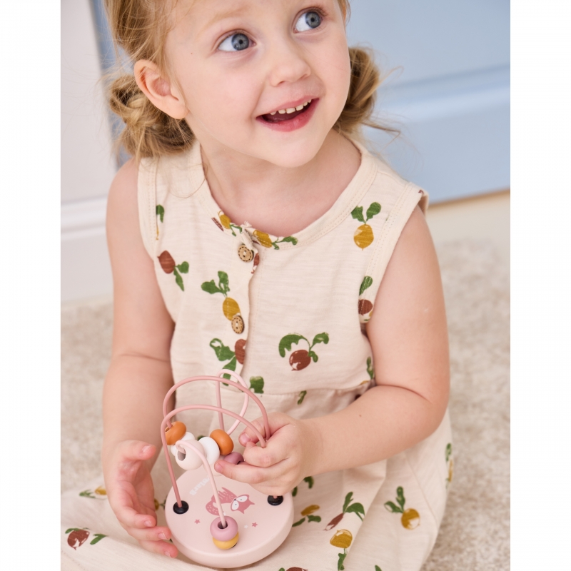 VIGA PolarB Drewniany Poręczny Labirynt Przeplatanka Pętla Motoryczna 1szt - obrazek 2