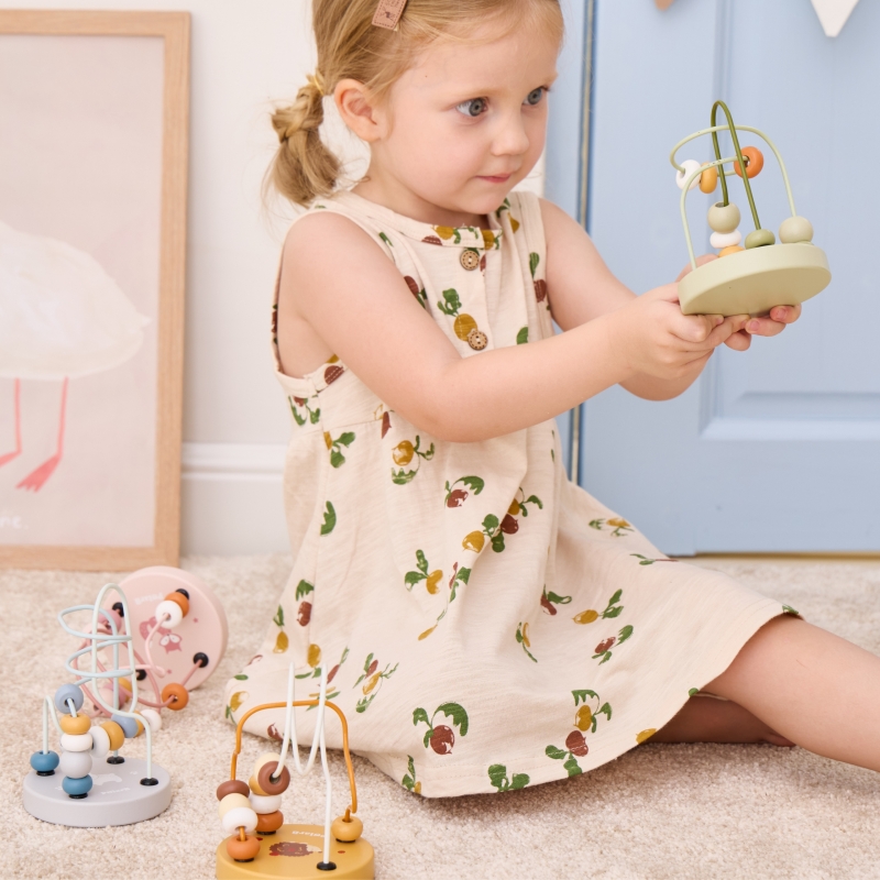 VIGA PolarB Drewniany Poręczny Labirynt Przeplatanka Pętla Motoryczna 1szt - obrazek 5