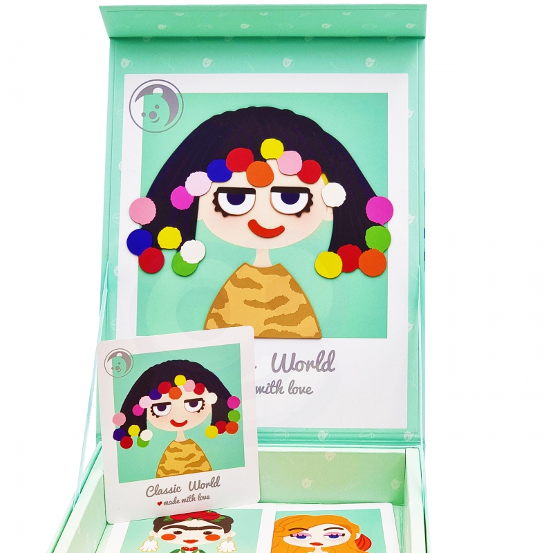 CLASSIC WORLD Układanka Magnetyczna Księżniczki 44 el. - obrazek 4