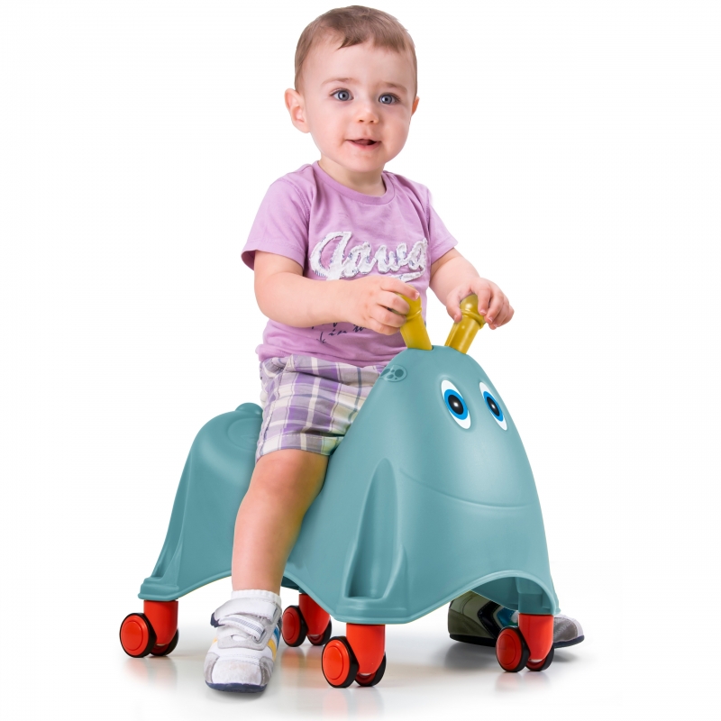 FEBER Jeździk Odpychacz Casual Chodzik Obrotowe kółka 360° 1+ - obrazek 3