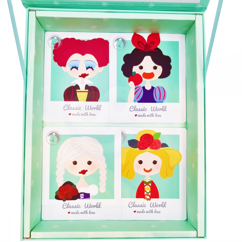 CLASSIC WORLD Układanka Magnetyczna Księżniczki 44 el. - obrazek 6