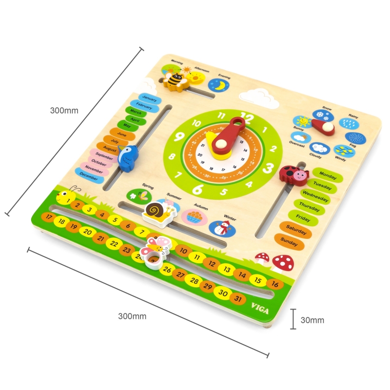 VIGA Kalendarz Edukacyjny Nauka Jezyka Angielskiego - obrazek 2