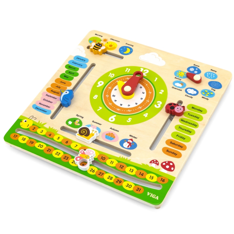 VIGA Kalendarz Edukacyjny Nauka Jezyka Angielskiego - obrazek 3