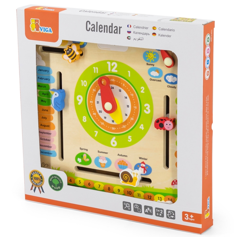 VIGA Kalendarz Edukacyjny Nauka Jezyka Angielskiego - obrazek 4