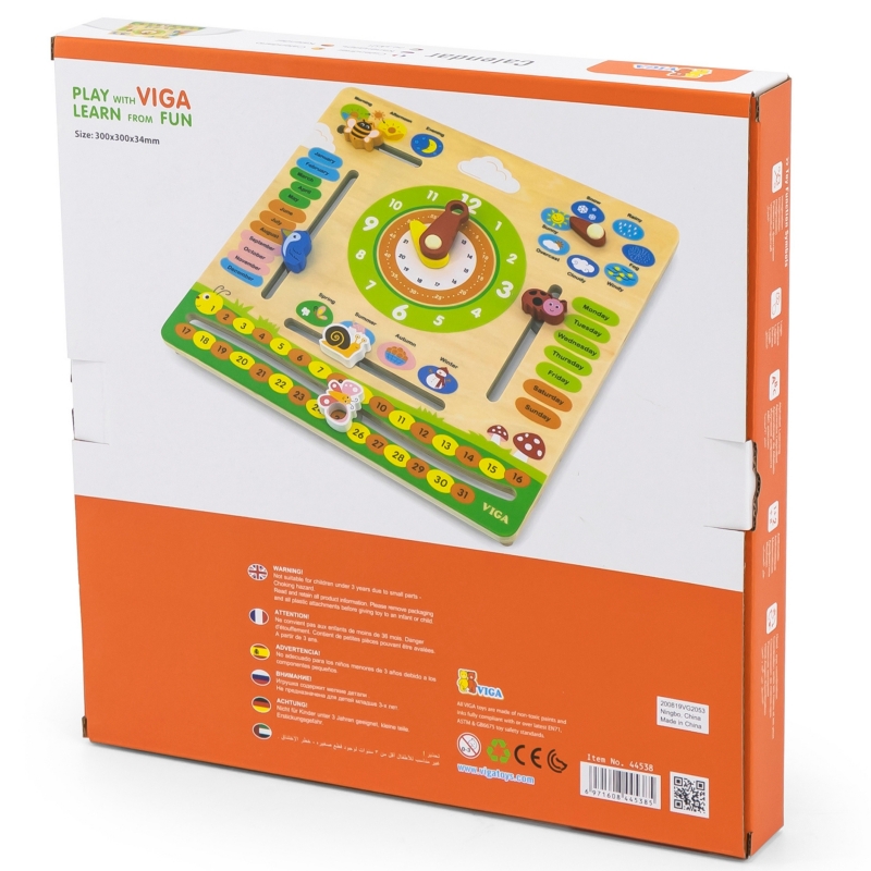 VIGA Kalendarz Edukacyjny Nauka Jezyka Angielskiego - obrazek 5