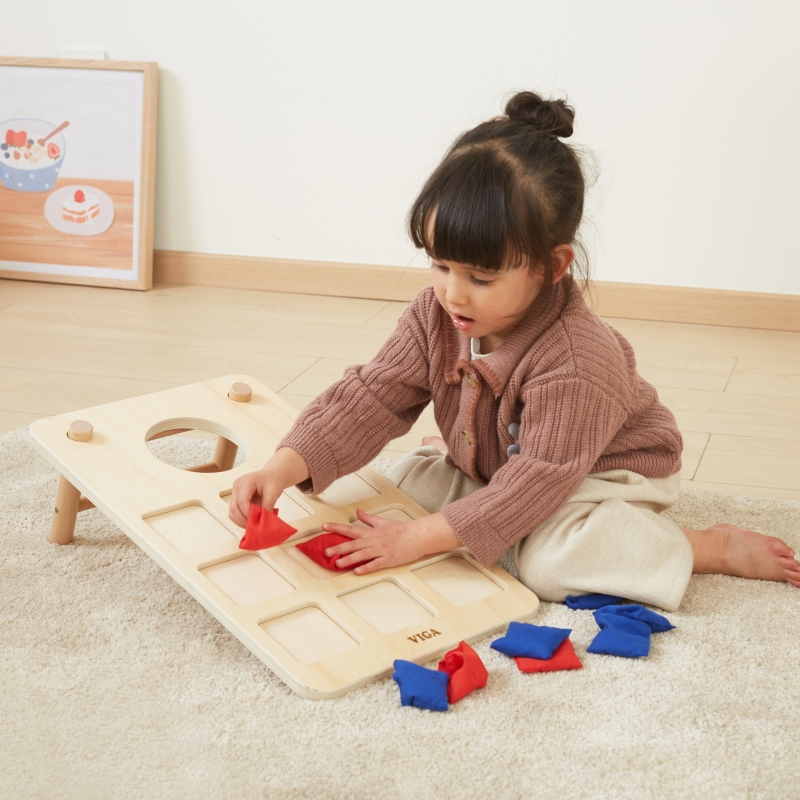 Viga Gra Zręcznościowa 2w1 Kółko i Krzyżyk + Cornhole - Rzut Do celu - obrazek 7