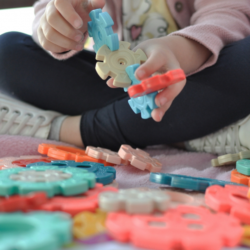 WOOPIE Klocki Konstrukcyjne Wafle Jeżyki 52 el. - obrazek 2