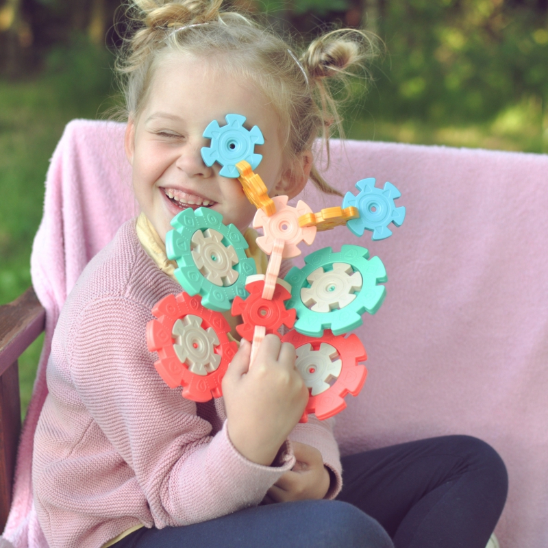 WOOPIE Klocki Konstrukcyjne Wafle Jeżyki 52 el. - obrazek 4