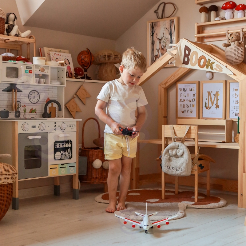 WOOPIE Zdalnie Sterowany Samolot Pasażerski Airline - obrazek 3