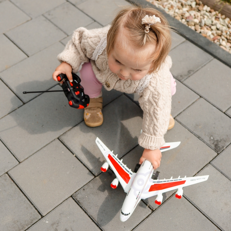 WOOPIE Zdalnie Sterowany Samolot Pasażerski Airline - obrazek 4