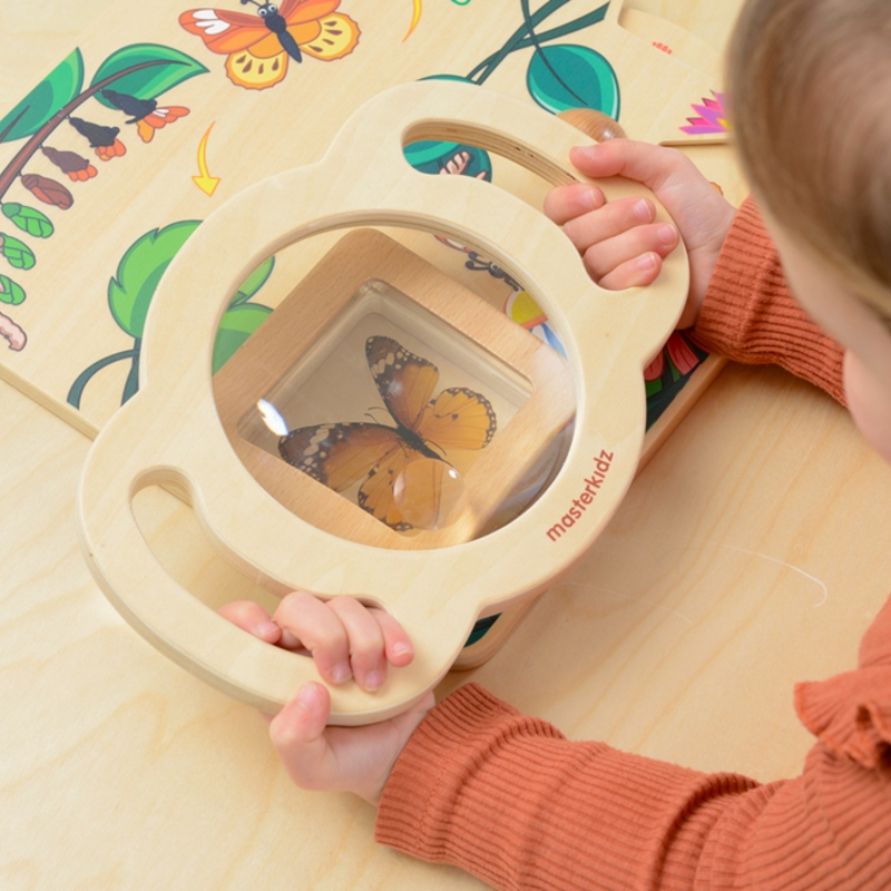 MASTERKIDZ Duża Drewniana Lupa Discovery - obrazek 4
