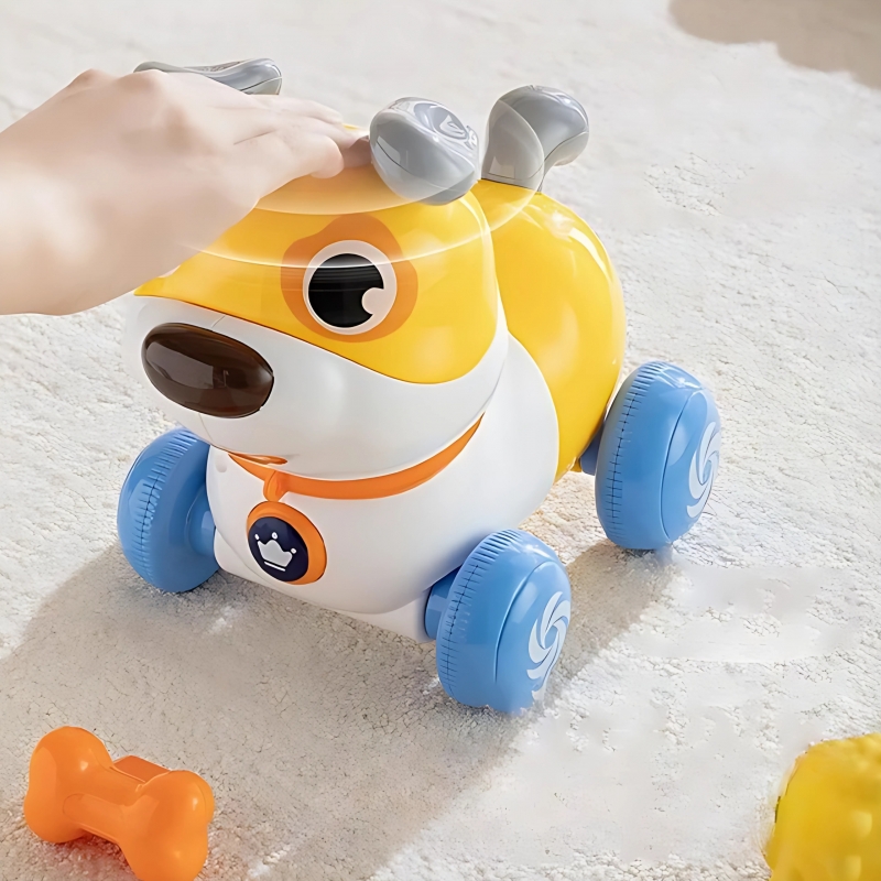 WOOPIE Interaktywny Piesek 2w1 Pchacz Szczekający 360° 6m+ - obrazek 11