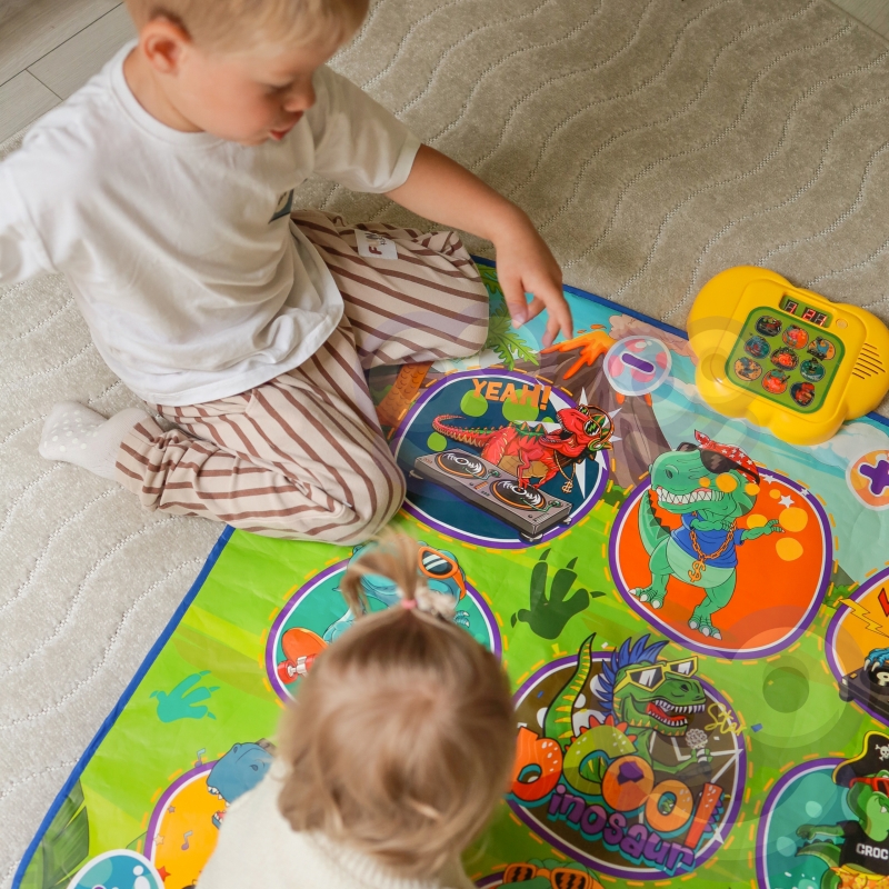 WOOPIE Mata Muzyczna Dinozaury Zręcznościowa Gra Taneczna - obrazek 2