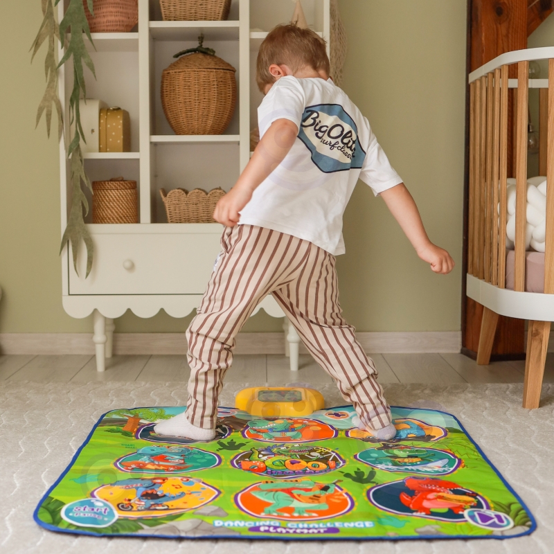 WOOPIE Mata Muzyczna Dinozaury Zręcznościowa Gra Taneczna - obrazek 3