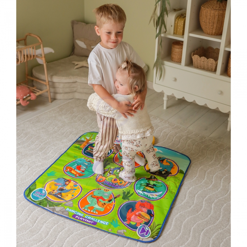 WOOPIE Mata Muzyczna Dinozaury Zręcznościowa Gra Taneczna - obrazek 6