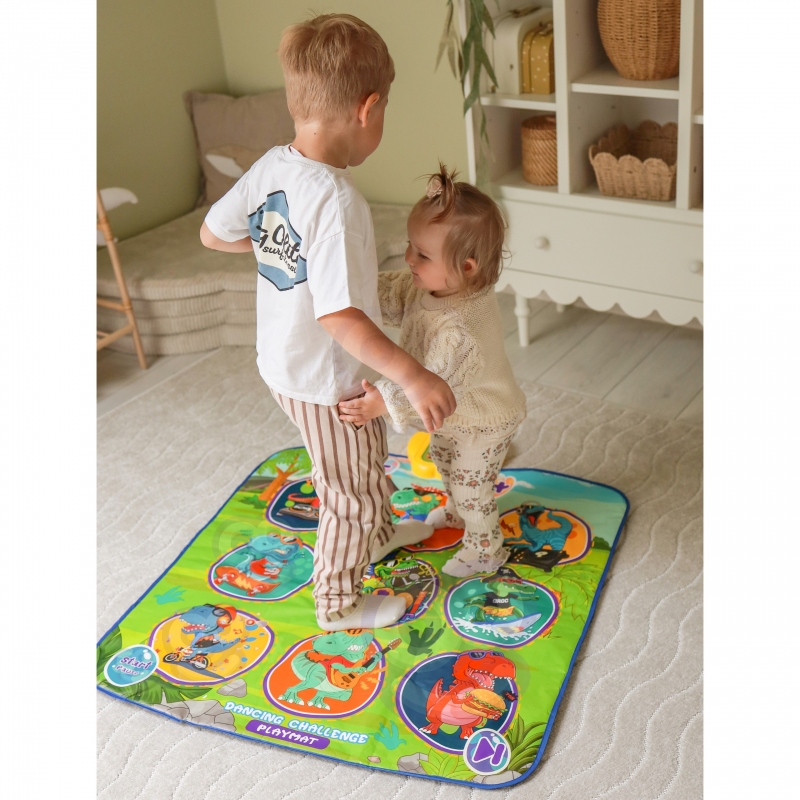 WOOPIE Mata Muzyczna Dinozaury Zręcznościowa Gra Taneczna - obrazek 8