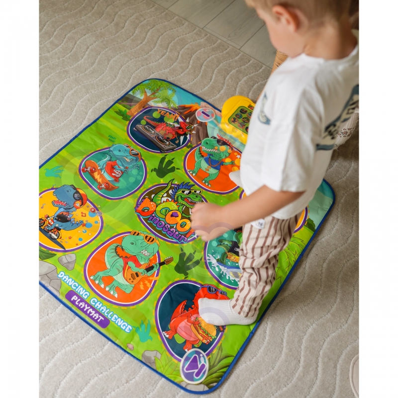 WOOPIE Mata Muzyczna Dinozaury Zręcznościowa Gra Taneczna - obrazek 9