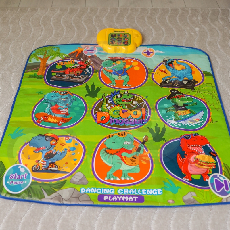 WOOPIE Mata Muzyczna Dinozaury Zręcznościowa Gra Taneczna - obrazek 11
