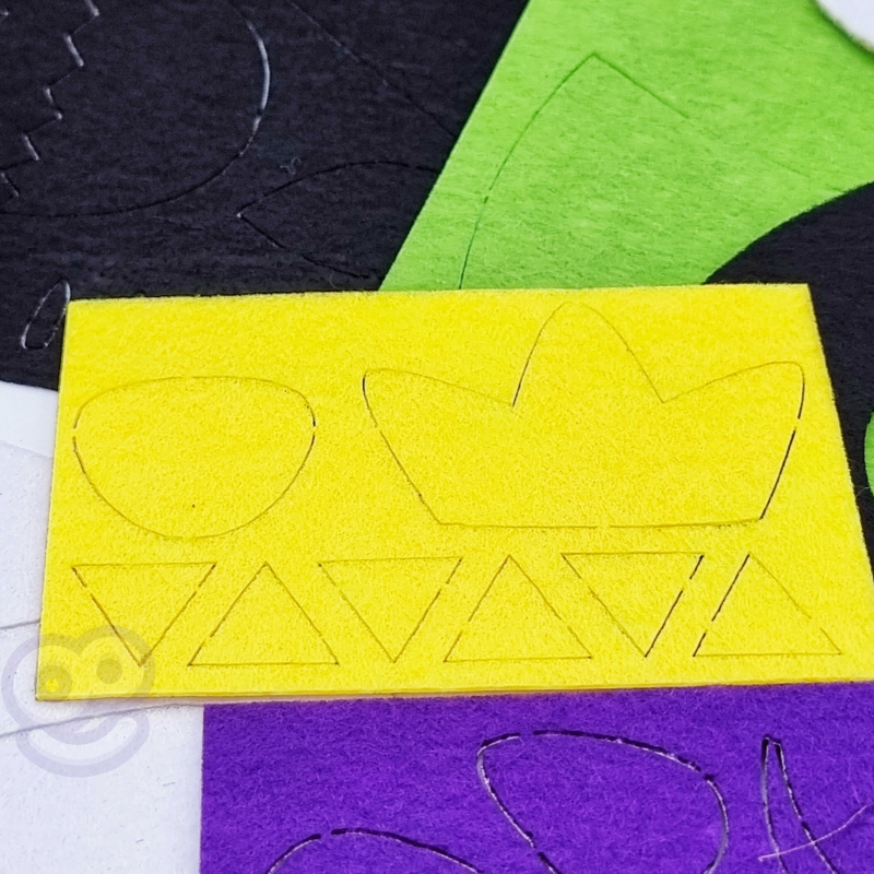 WOOPIE ART&FUN Zestaw Kreatywny Maski Filcowe Zrób to Sam 4 szt. - obrazek 12