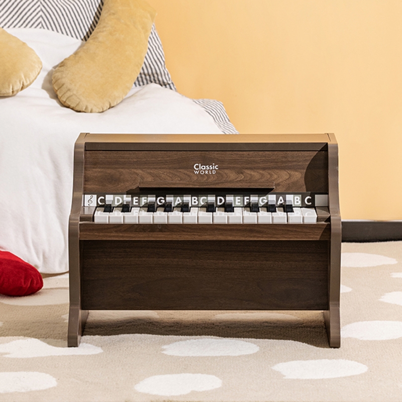 CLASSIC WORLD Drewniane Pianino Klasyczne + Książeczka do Nauki - obrazek 2