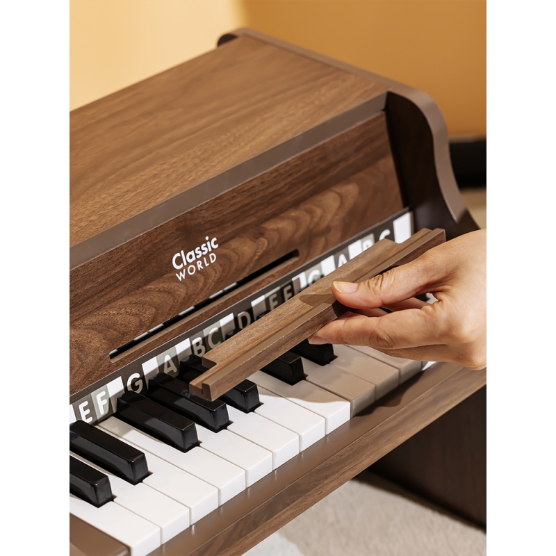 CLASSIC WORLD Drewniane Pianino Klasyczne + Książeczka do Nauki - obrazek 7