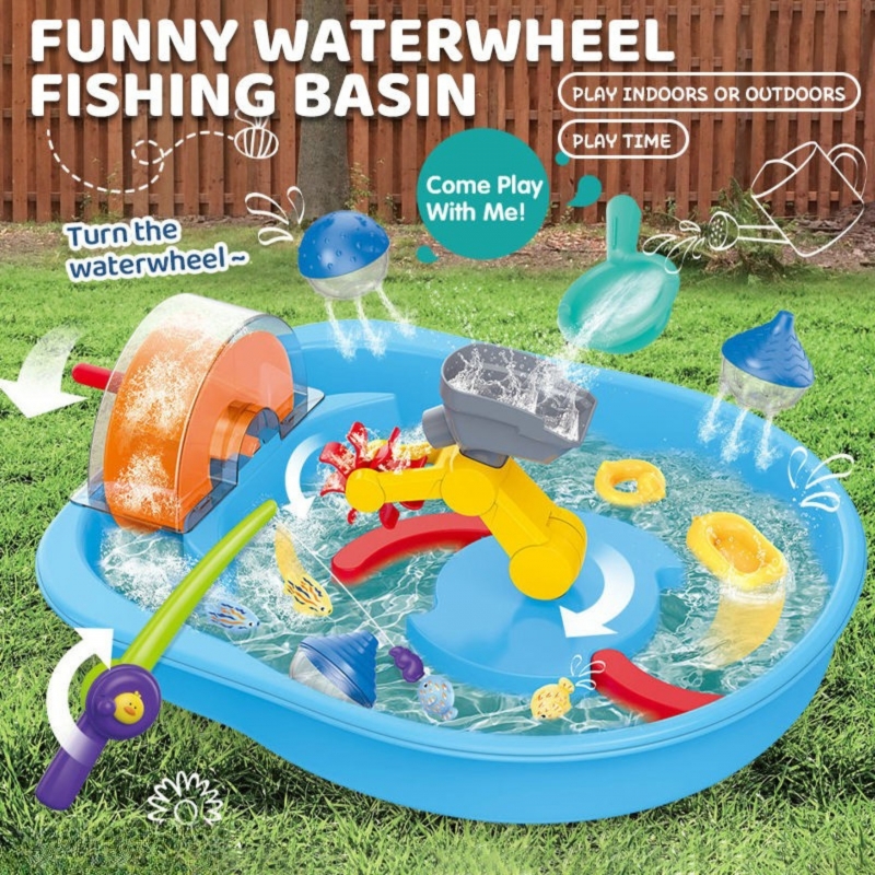 WOOPIE Tor Wodny 2w1 Gra Łowienie Rybek 14el. - obrazek 3