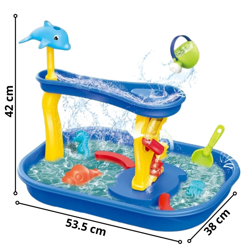 WOOPIE Stolik Wodny Wodospad Delfinek 11el. - obrazek 3