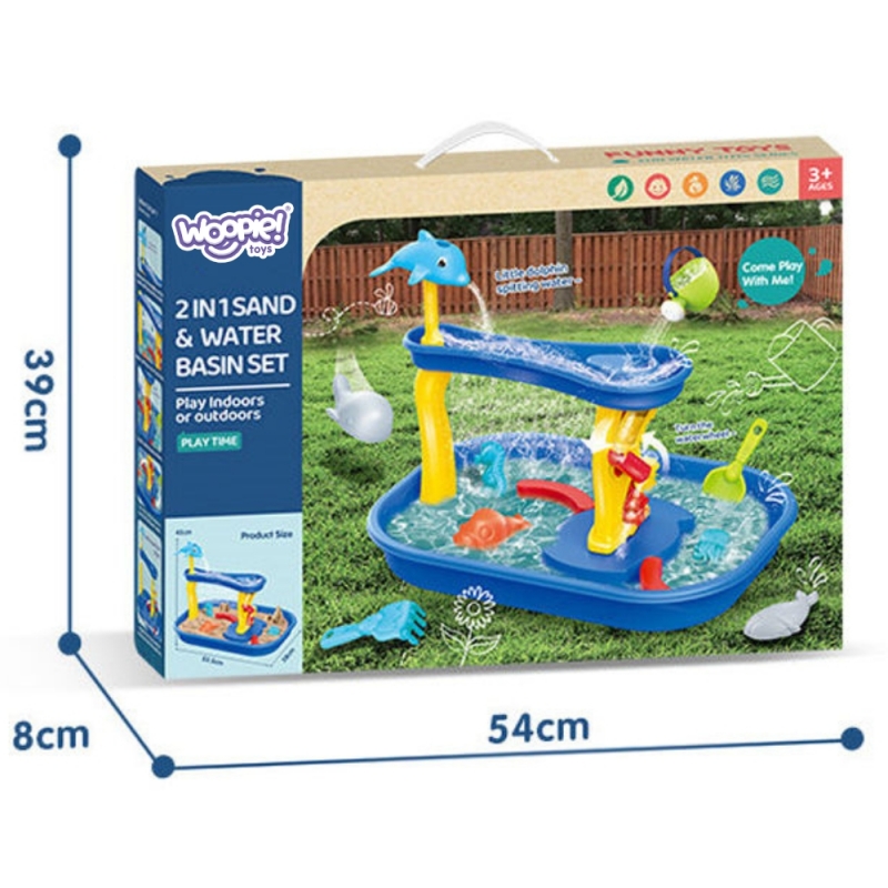 WOOPIE Stolik Wodny Wodospad Delfinek 11el. - obrazek 4