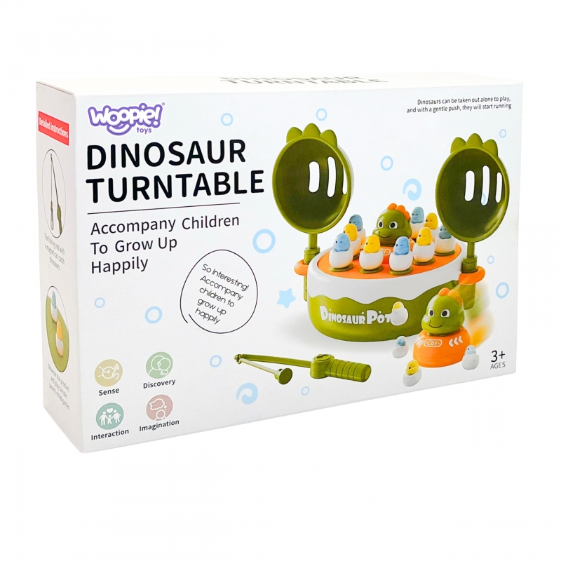 WOOPIE Gra Zręcznościowa Łowienie Dinozaurów 4w1 Katapulta - obrazek 9