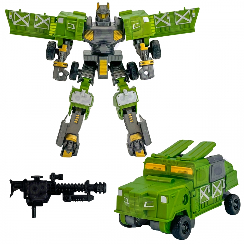 WOOPIE Roboty Transformujące Zestaw 4w1 Samochody Bojowe - obrazek 3