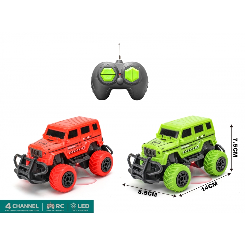 WOOPIE Samochód Zdalnie Sterowany RC Jeep Cross-Country LED - obrazek 6