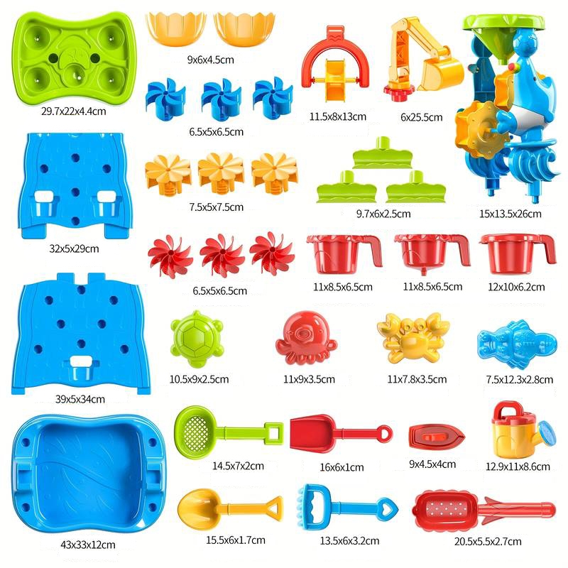 WOOPIE Wodospad XXL Ścianka Wodna 2w1 Stolik Wodny - obrazek 4