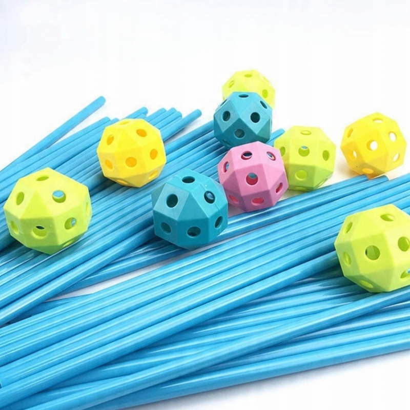 WOOPIE Zestaw Konstrukcyjny XXL Klocki do Budowania Namiotu Bazy Rurki Słomki 340 el. - obrazek 3