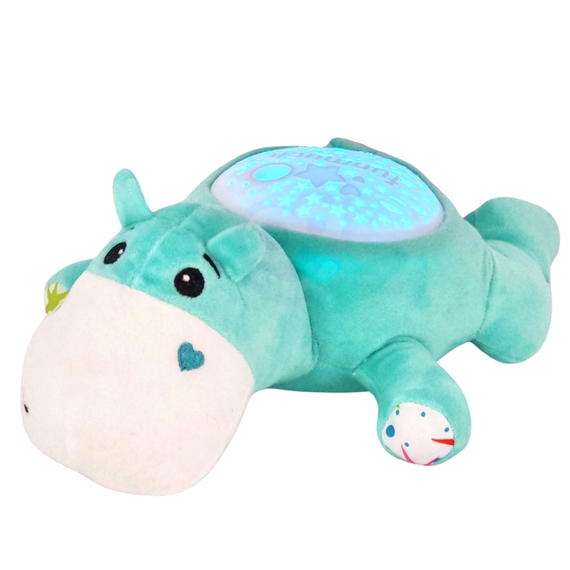 WOOPIE BABY Przytulanka Projektor 2w1 Usypiacz Hipopotam - obrazek 8