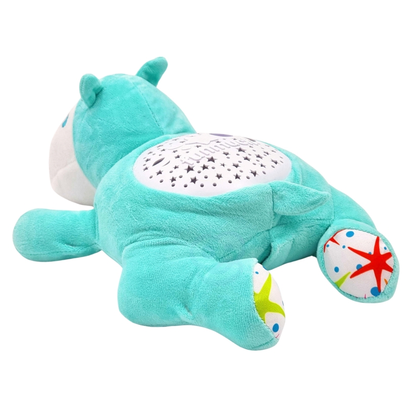WOOPIE BABY Przytulanka Projektor 2w1 Usypiacz Hipopotam - obrazek 11