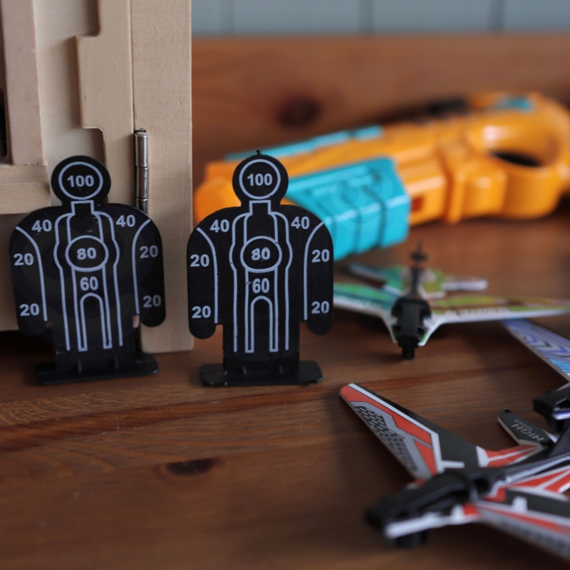 WOOPIE Pistolet Wyrzutnia Samolotów Automatyczna + 4 Samoloty - obrazek 4