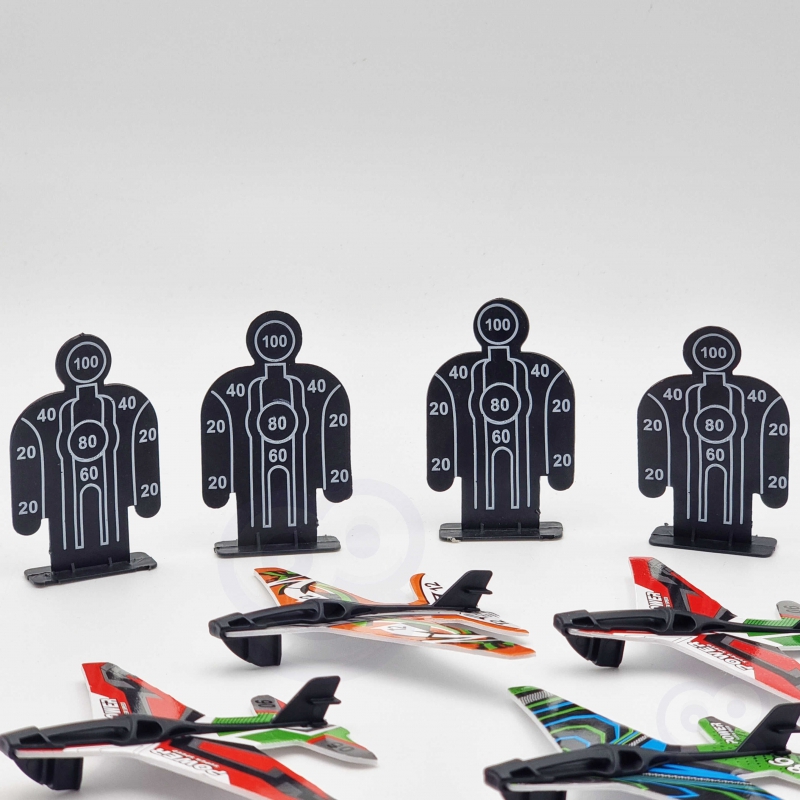 WOOPIE Pistolet Wyrzutnia Samolotów Automatyczna + 4 Samoloty - obrazek 10