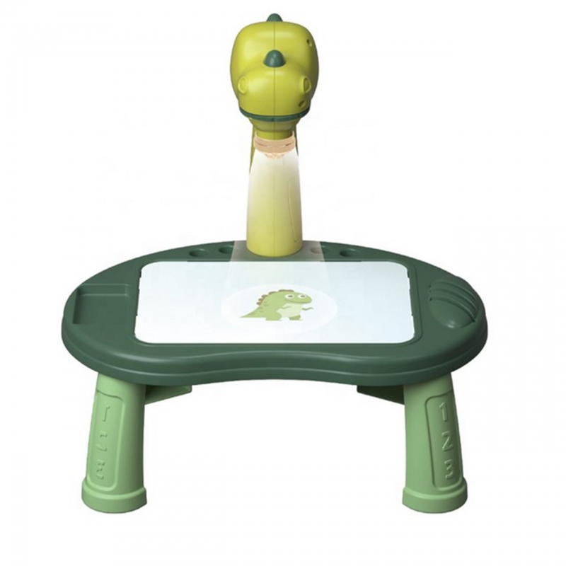 WOOPIE Tablica do Rysowania Projektor Dinozaur 24 Wzory + 2 Gry - obrazek 6