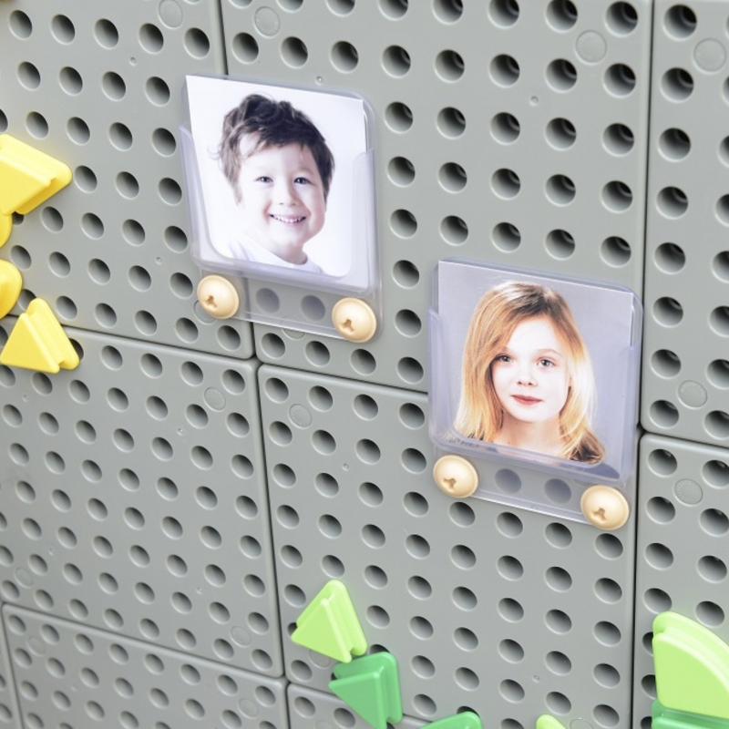 MASTERKIDZ Przezroczysta Kieszonka Na Zdjęcia Karty Etui 6 szt. - obrazek 2