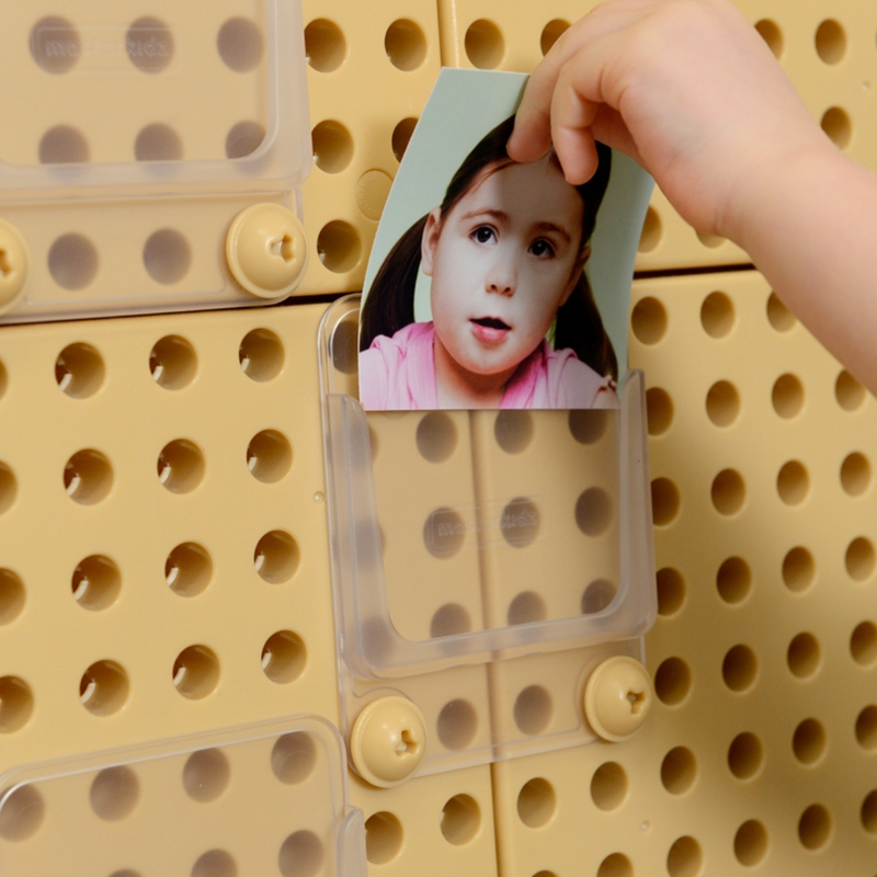 MASTERKIDZ Przezroczysta Kieszonka Na Zdjęcia Karty Etui 6 szt. - obrazek 4