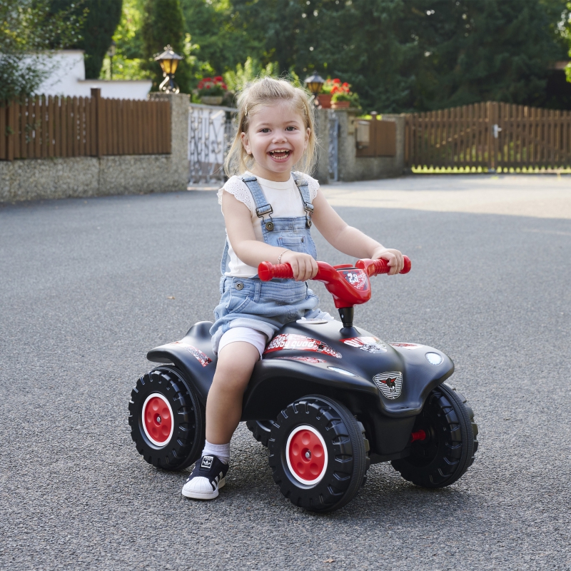 BIG Jeździk Bobby Quad Racing Czarny - obrazek 2