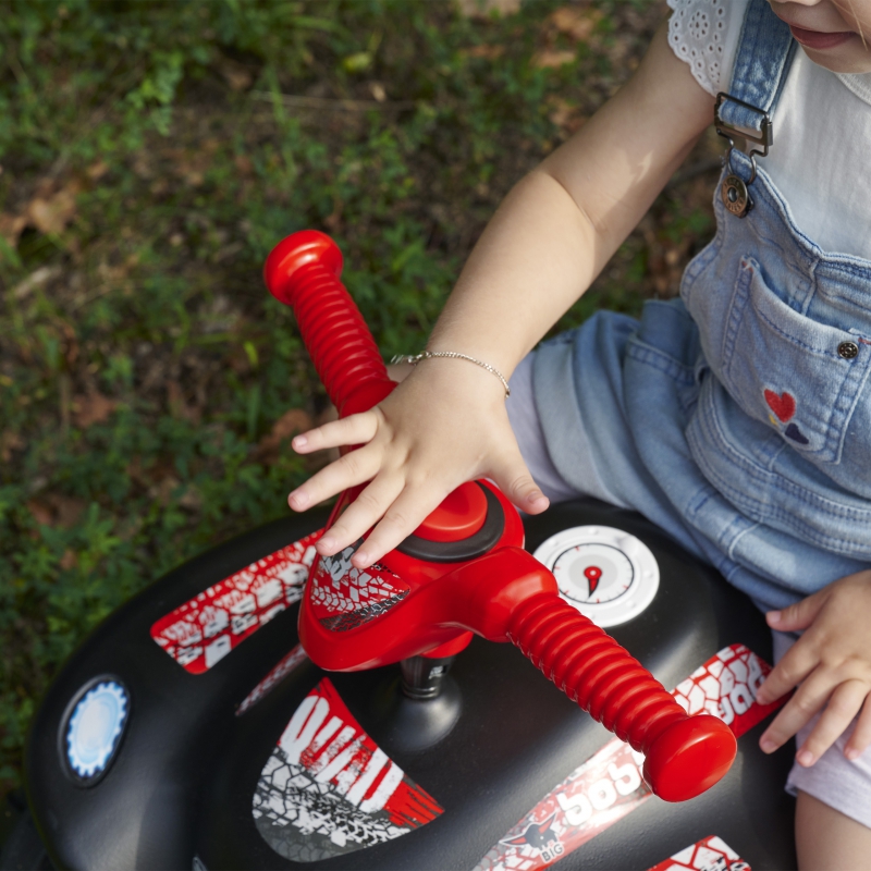 BIG Jeździk Bobby Quad Racing Czarny - obrazek 4