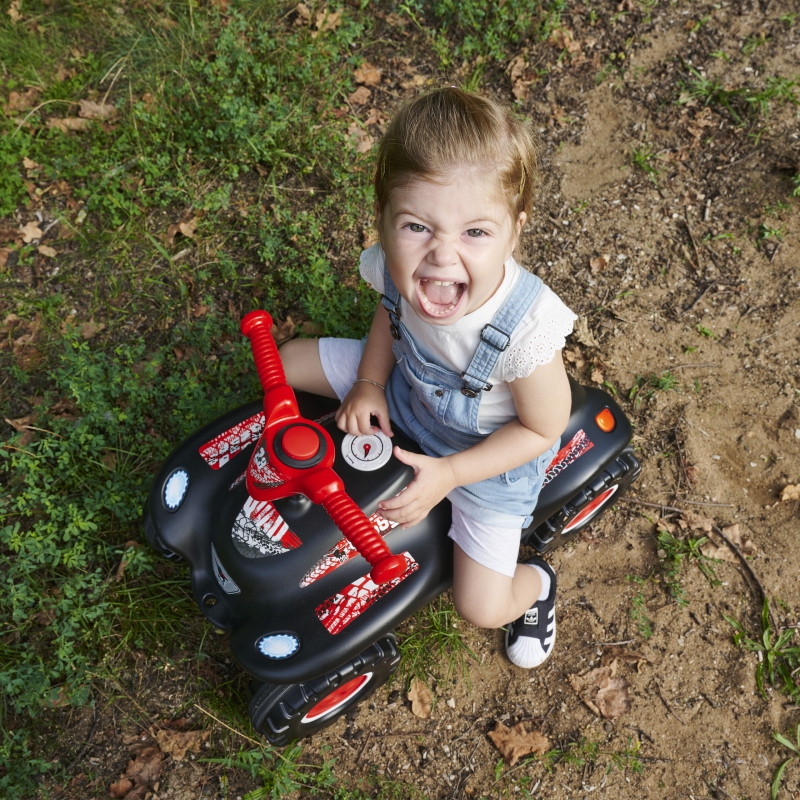 BIG Jeździk Bobby Quad Racing Czarny - obrazek 5